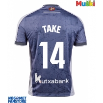 Real Sociedad Takefusa Kubo #14 Gostujuci Dres 2025-26 Kratak Rukav